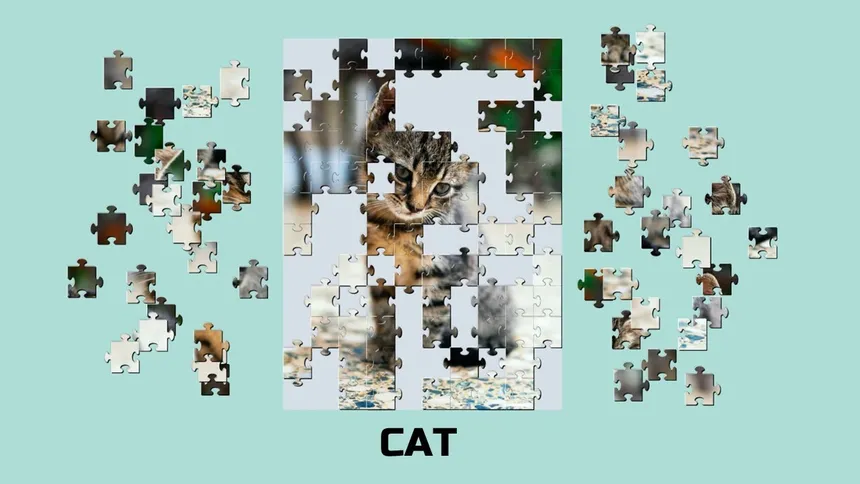 Скриншот 2 к игре Learning jigsaw - Animals