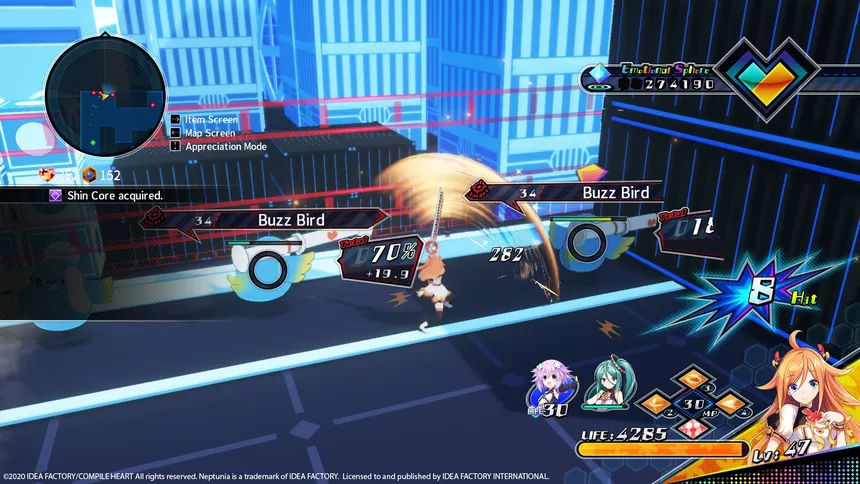 Скриншот 4 к игре Neptunia Virtual Stars