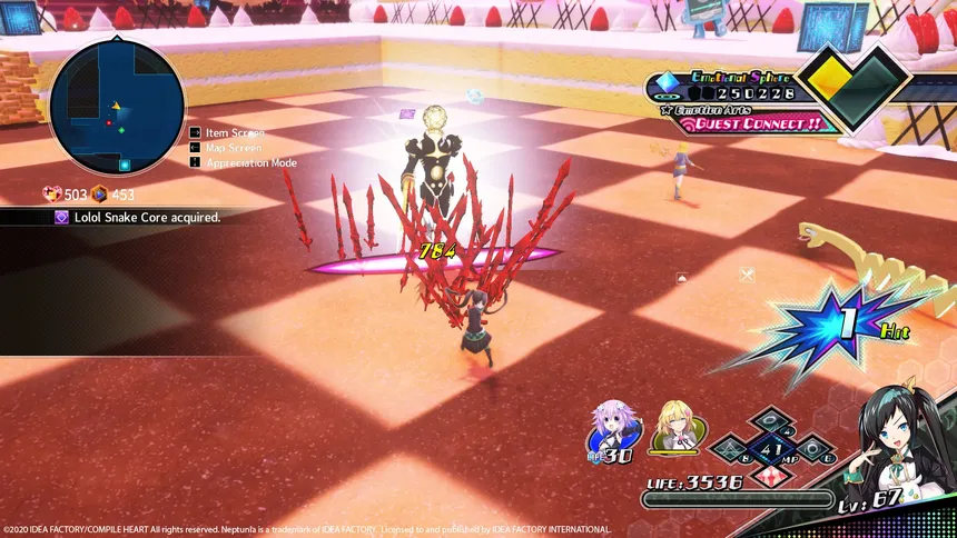 Скриншот 6 к игре Neptunia Virtual Stars