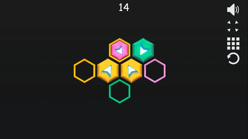 Скриншот 5 к игре Hexagon puzzle
