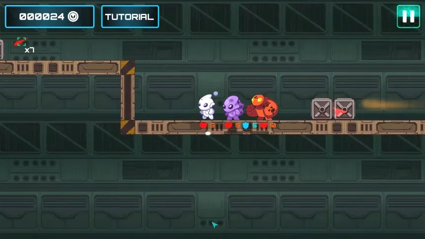 Скриншот 1 к игре Aliens Adventure