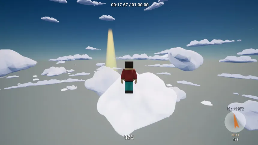 Скриншот 1 к игре Fly The Cloud