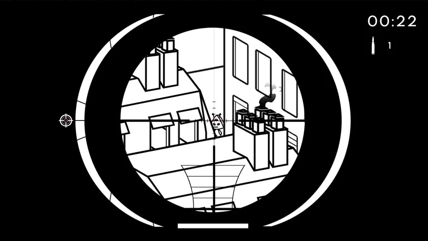 Скриншот 6 к игре Geometric Sniper - Blood in Paris