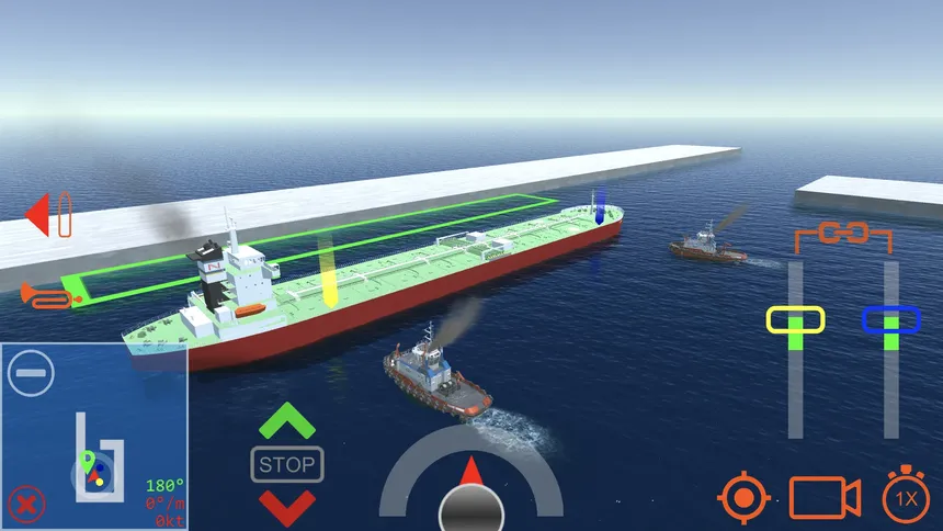 Скриншот 1 к игре Ship Handling Simulator