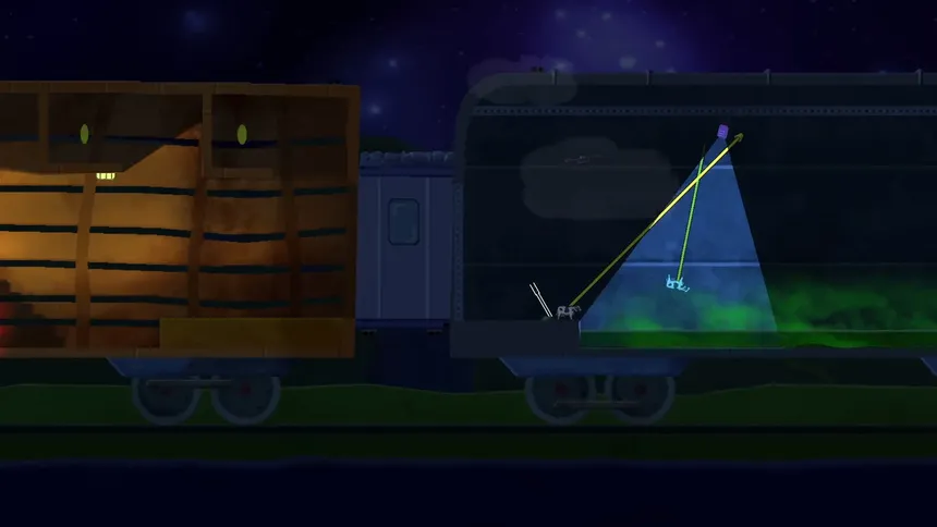 Скриншот 1 к игре Rope Cow - Rope it to The Cow
