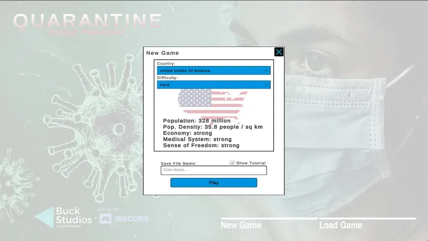 Скриншот 2 к игре Quarantine: Global Pandemic