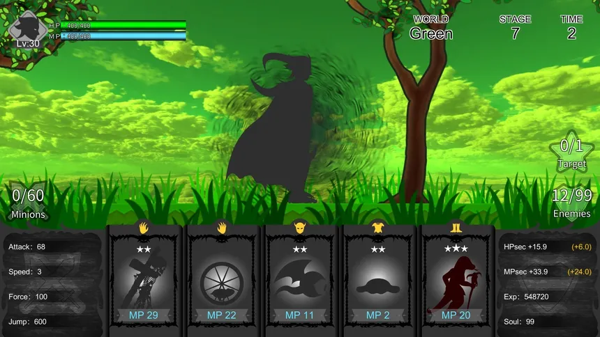Скриншот 4 к игре Black Maou and Rainbow Kingdom