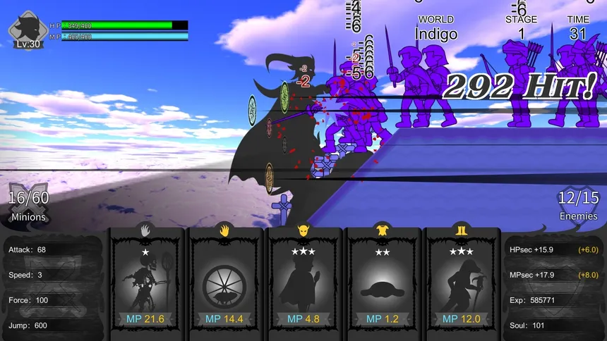 Скриншот 6 к игре Black Maou and Rainbow Kingdom