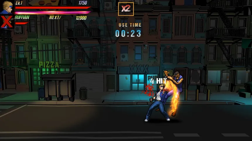 Скриншот 4 к игре RUSHING BEAT OF RAGE