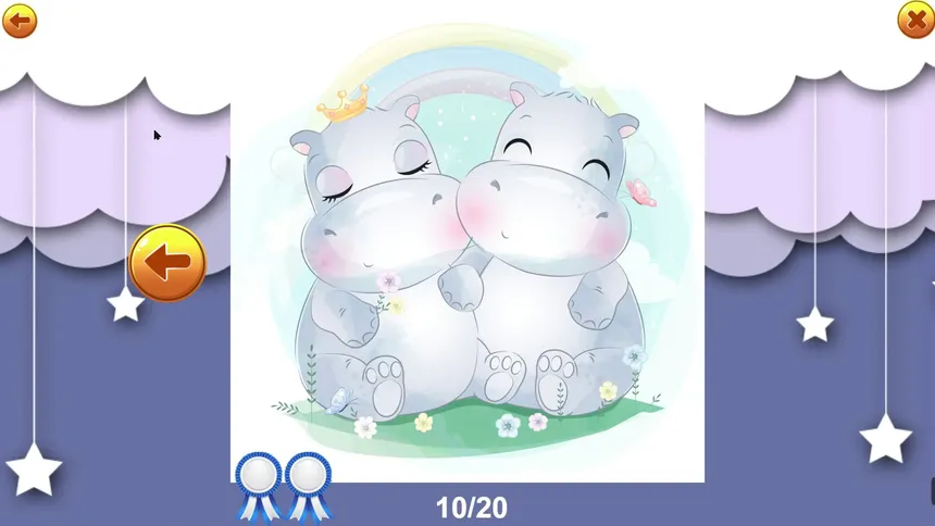 Скриншот 3 к игре Cute animal jigsaw puzzle