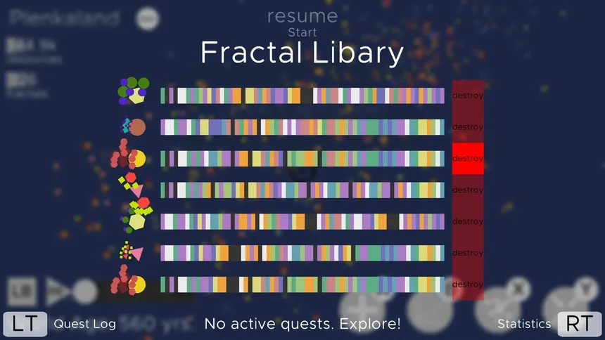 Скриншот 5 к игре Fractal Evolution