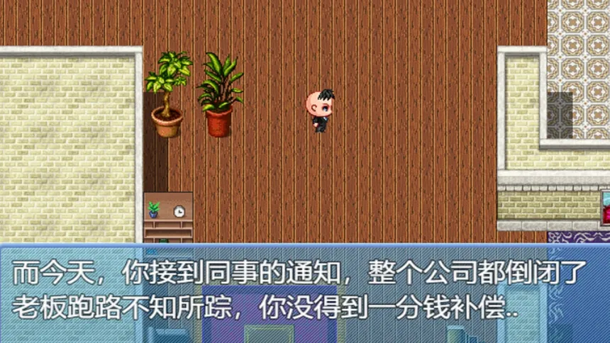 Скриншот 1 к игре 中年失业模拟器When a man lose his job