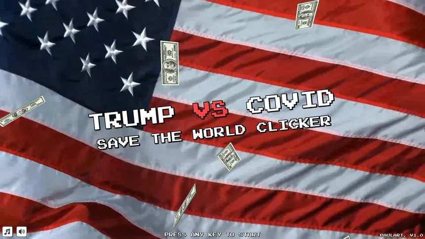 Скриншот 1 к игре Trump VS Covid: Save The World Clicker