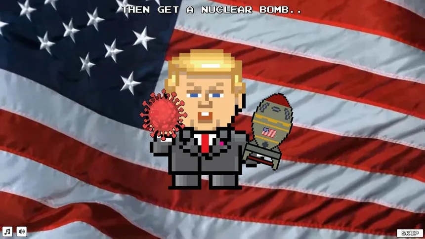 Скриншот 2 к игре Trump VS Covid: Save The World Clicker