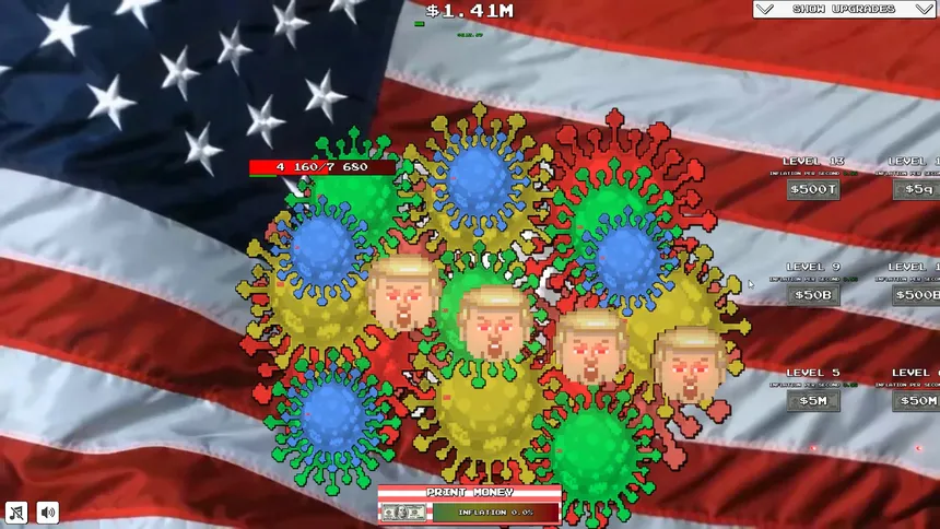 Скриншот 7 к игре Trump VS Covid: Save The World Clicker