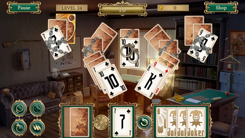 Скриншот 3 к игре Detective notes. Lighthouse Mystery Solitaire