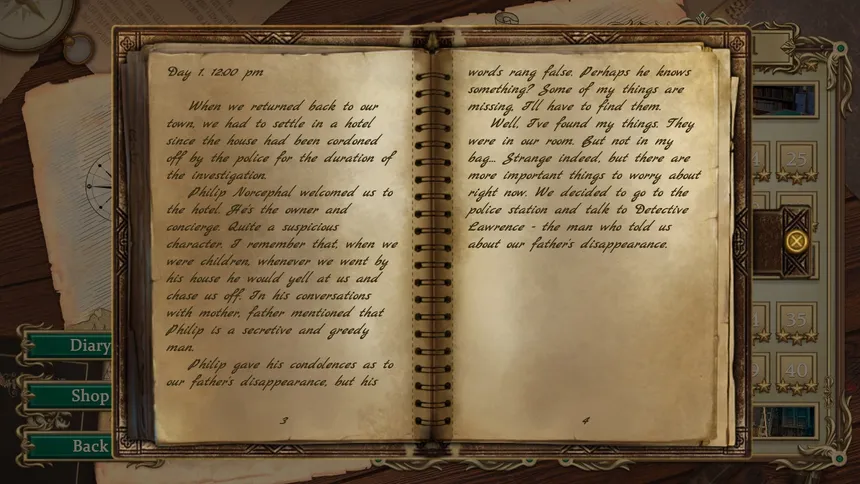 Скриншот 7 к игре Detective notes. Lighthouse Mystery Solitaire