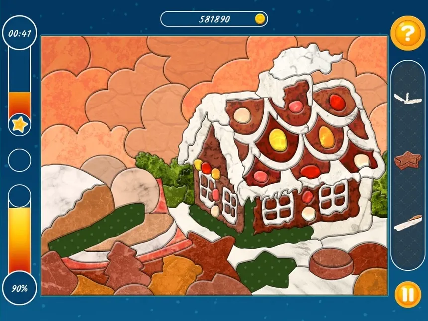 Скриншот 3 к игре Christmas Mosaic Puzzle
