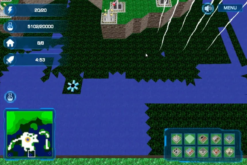 Скриншот 1 к игре Creeper Goo