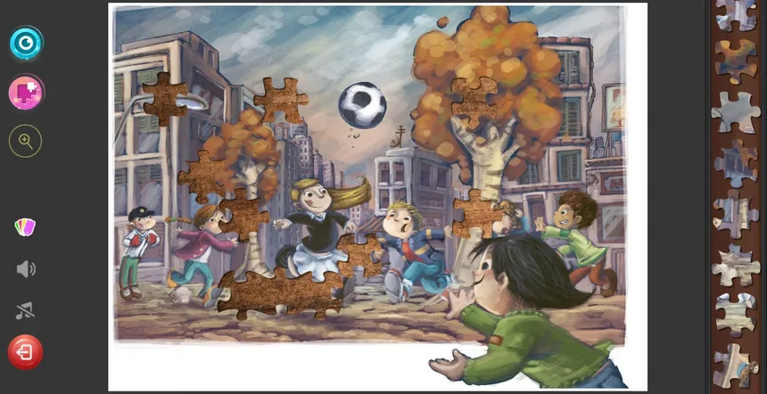 Скриншот 1 к игре Children's Jigsaw Puzzles