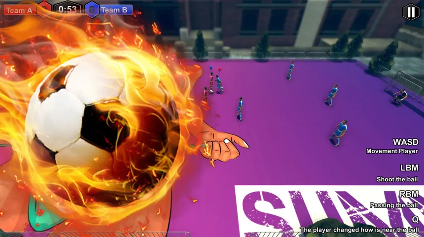 Скриншот 1 к игре Street Football