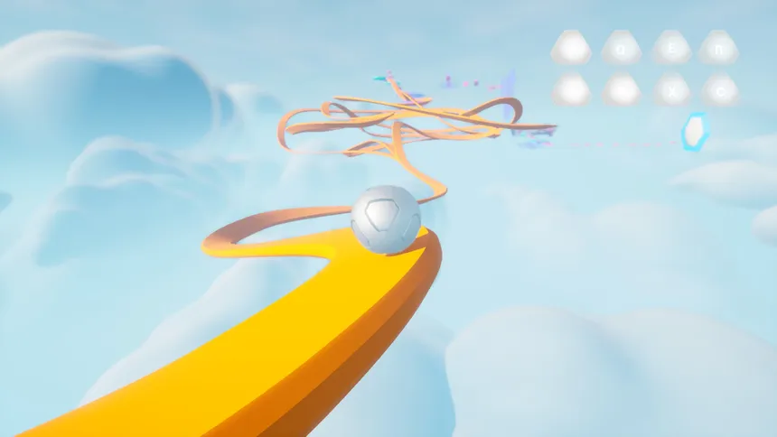 Скриншот 1 к игре Fall Balance Ball