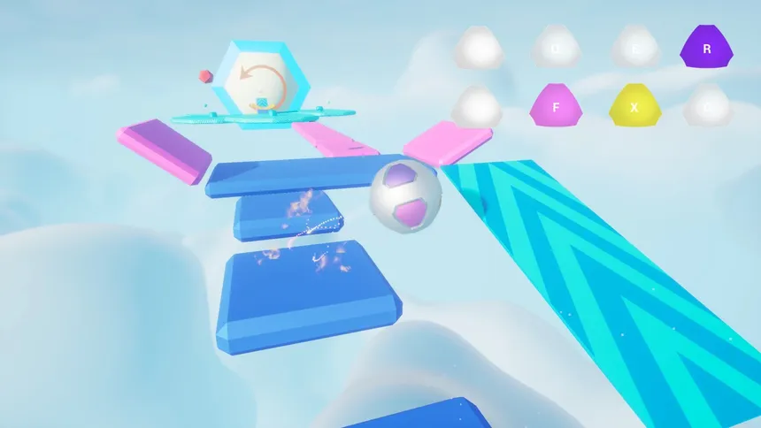 Скриншот 3 к игре Fall Balance Ball