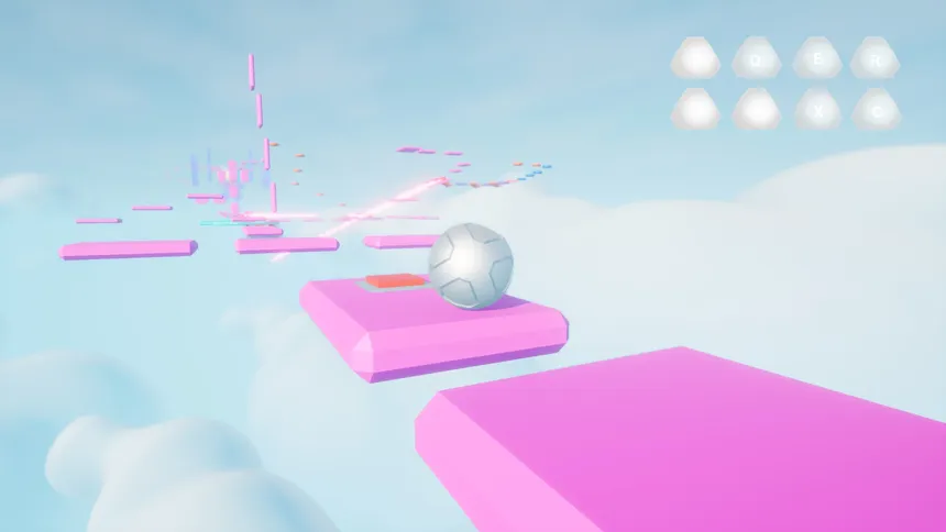 Скриншот 7 к игре Fall Balance Ball