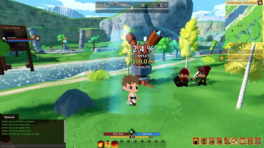 Скриншот 2 к игре Cinderstone Online