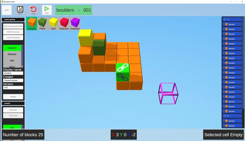 Скриншот 6 к игре Boulders: Puzzle