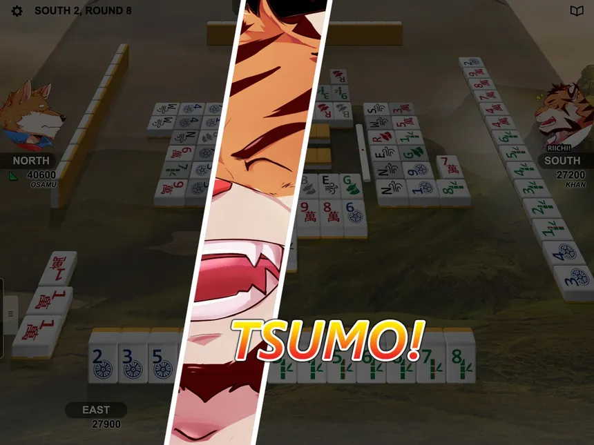 Скриншот 5 к игре Kemono Mahjong