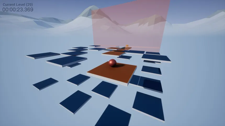 Скриншот 4 к игре 87 Aftermath: A Rolling Ball Game