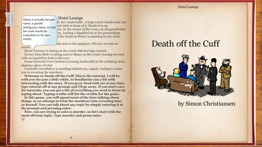 Скриншот 3 к игре Death off the Cuff