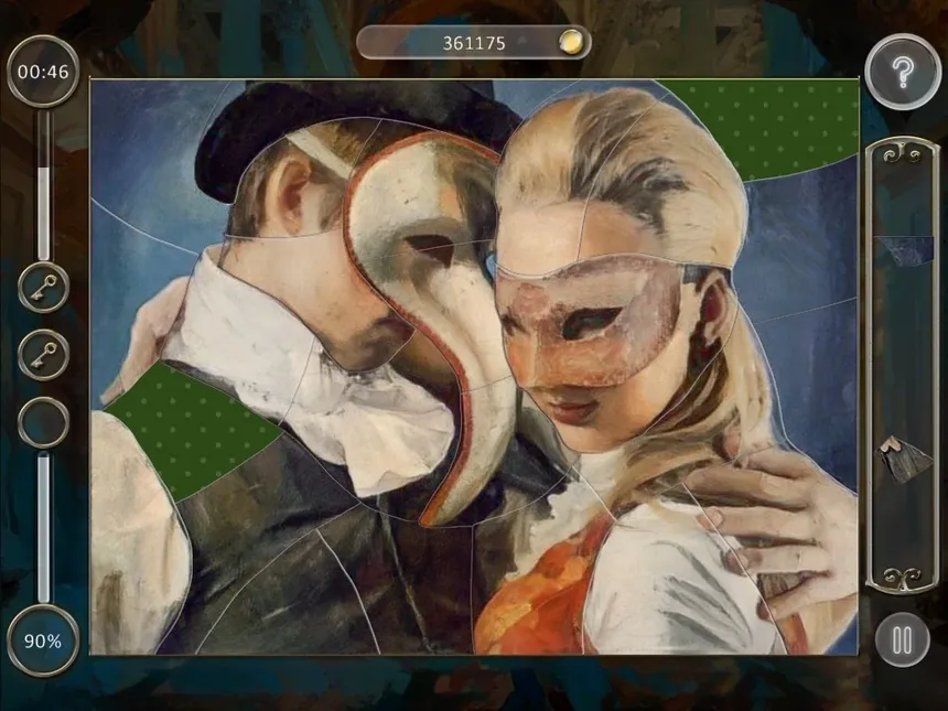 Скриншот 1 к игре Fairytale Mosaics Beauty And The Beast 2