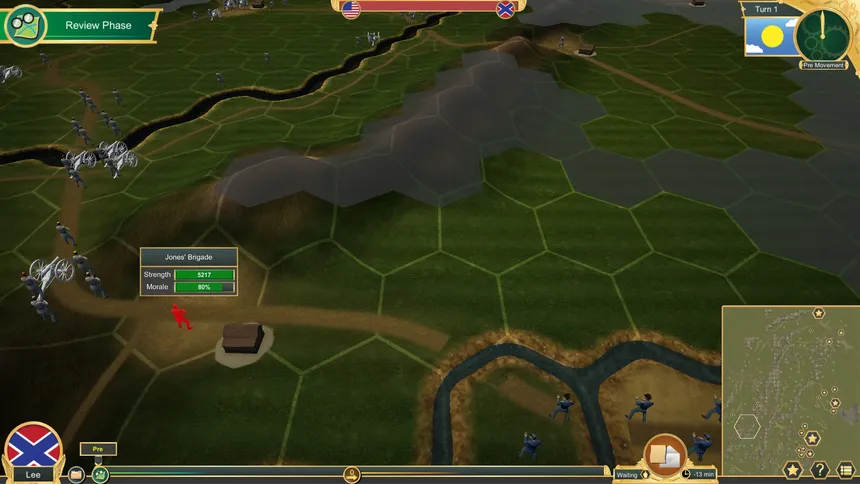 Скриншот 2 к игре Clash of Command: Campaign of 1863