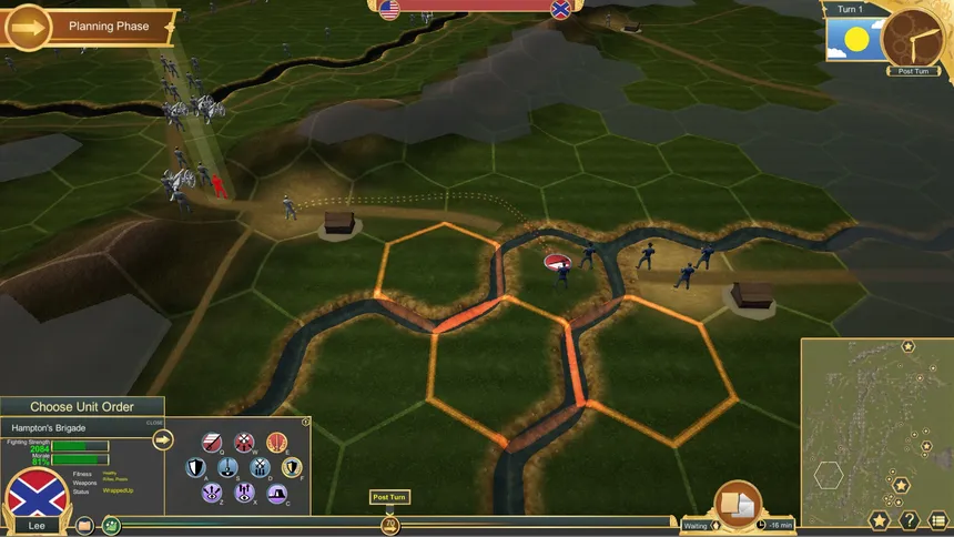 Скриншот 4 к игре Clash of Command: Campaign of 1863