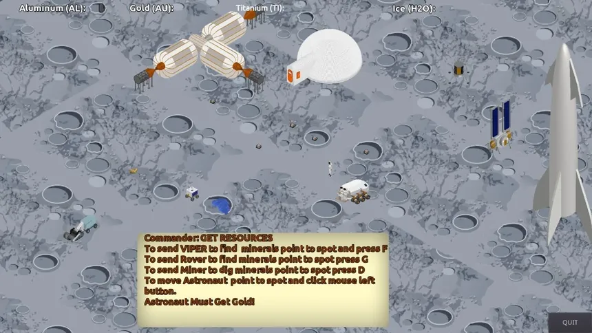 Скриншот 3 к игре Lunar Base Camp 2030+