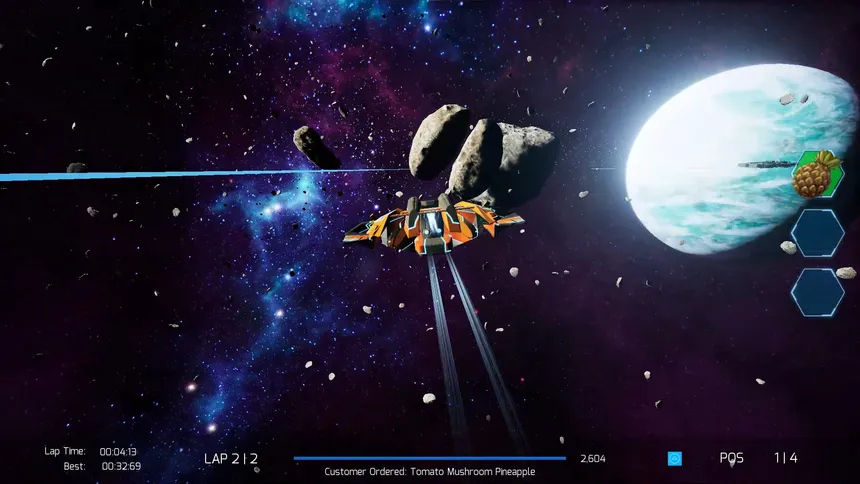 Скриншот 6 к игре Cygnus Pizza Race