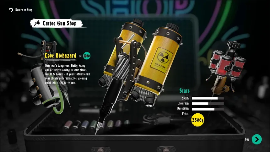 Скриншот 8 к игре Ink Studio: Tattoo Artist Simulator