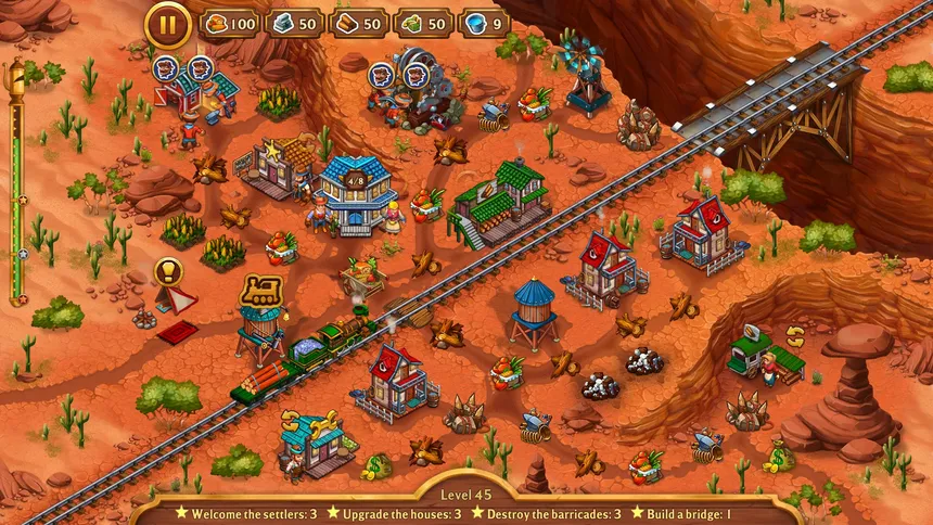 Скриншот 5 к игре Golden Rails: Small Town Story