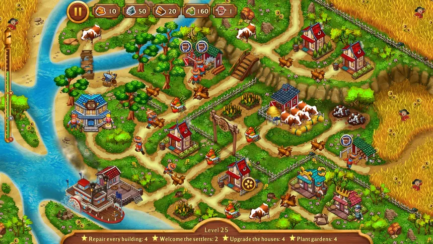 Скриншот 6 к игре Golden Rails: Small Town Story