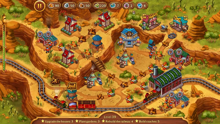 Скриншот 7 к игре Golden Rails: Small Town Story