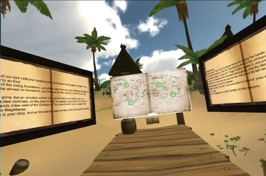 Скриншот 5 к игре Great Exploration VR: New Colony beyond Viking Raiders