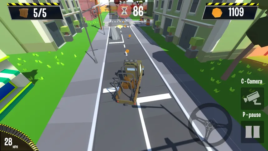 Скриншот 4 к игре Cargo Transportation: Low Poly
