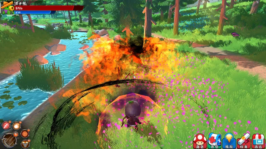 Скриншот 2 к игре 卡通魔法世界