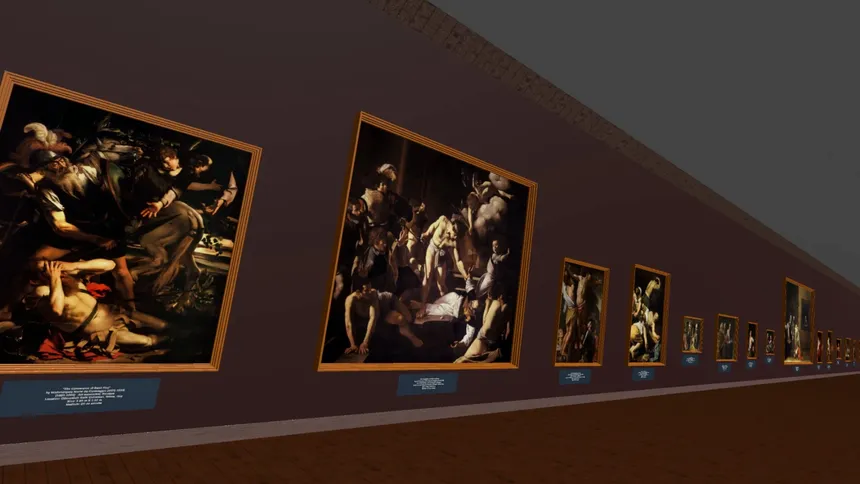 Скриншот 1 к игре Great Paintings VR