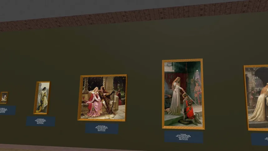 Скриншот 2 к игре Great Paintings VR