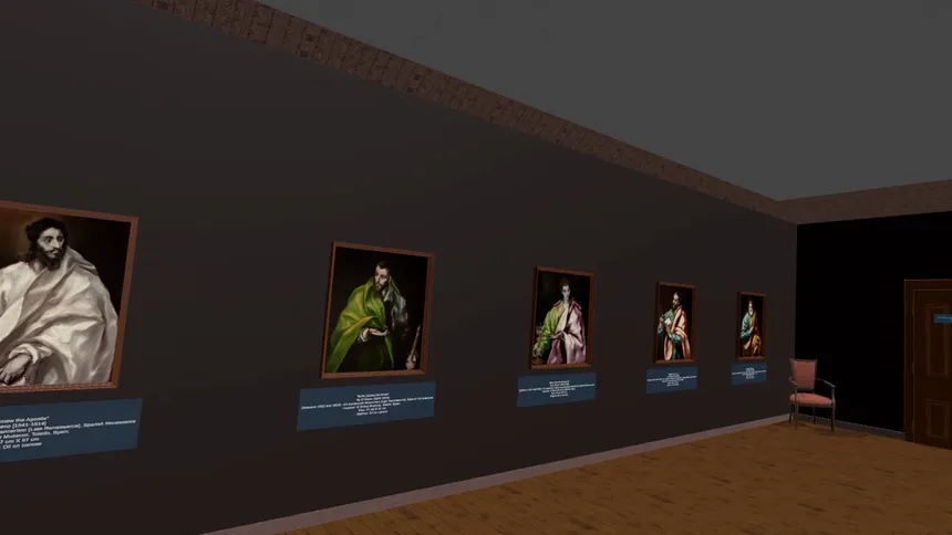 Скриншот 3 к игре Great Paintings VR