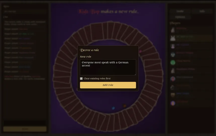 Скриншот 7 к игре King's Cup: The online multiplayer drinking game