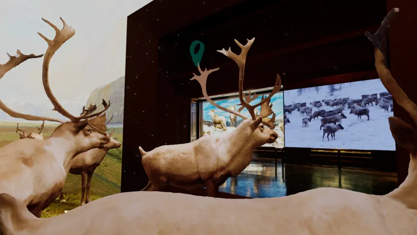 Скриншот 2 к игре Beyond The Diorama: Caribou World